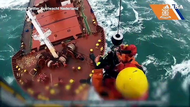 Olanda: tempesta Malik causa collisione tra due mercantili