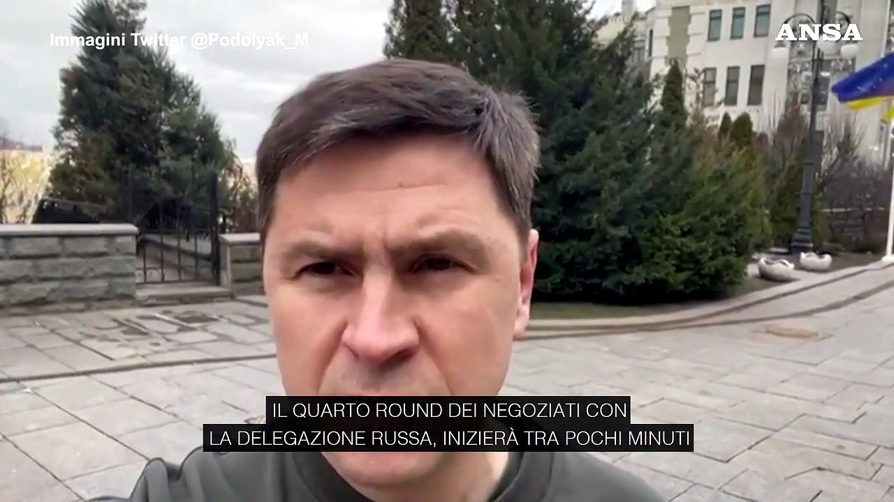 Podolyak: "Posizioni invariate: pace, cessate il fuoco immediato e ritiro truppe"