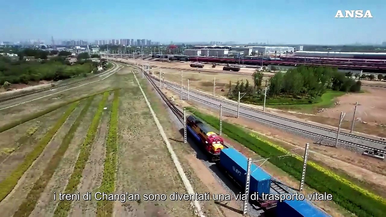 Cina-Europa: servizio treni merci di Xi'an incrementa le rotte