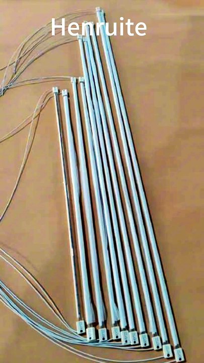 630mm 415v 2000w Half White Industrial Infrared Heat Lamp Shortwave Quartz Infrared Heating Lamps