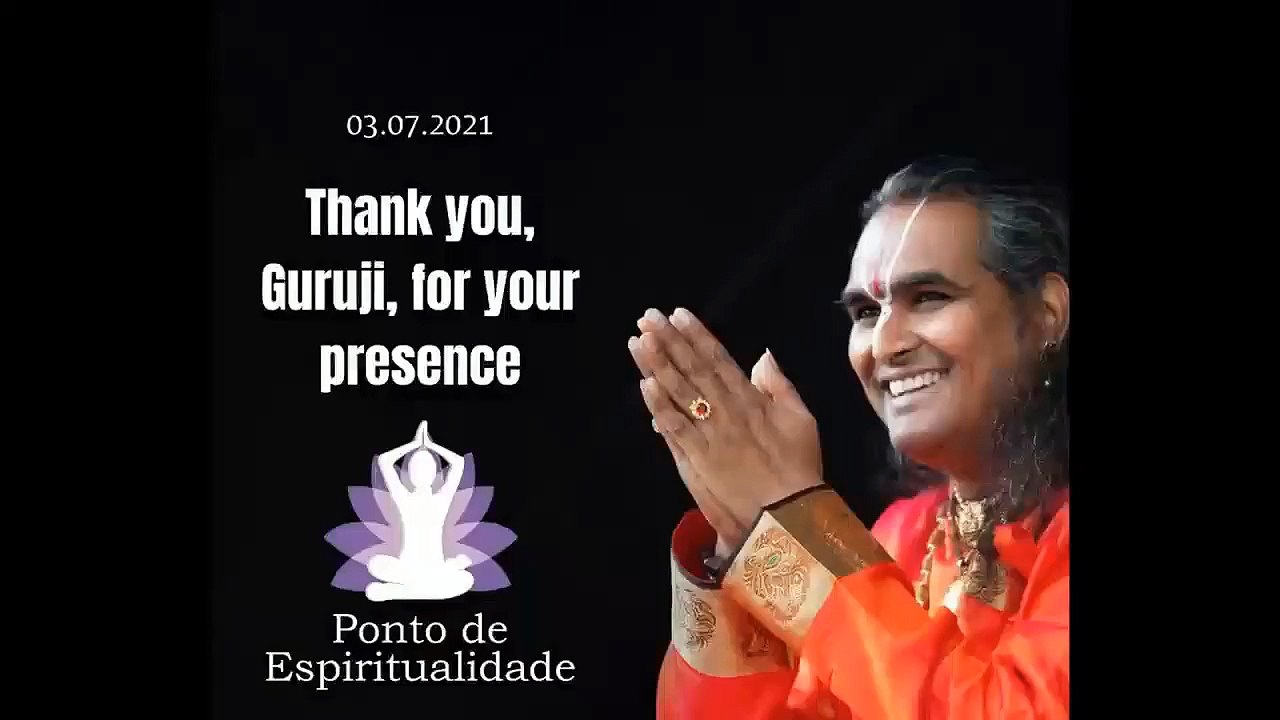 Interview Swami Vishwananda- 3 july 2021- translation english portuguese