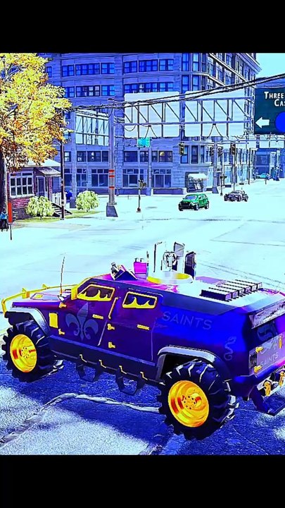 Car Destruction Chaos! | Saints Row The Third Remastered Vehicle Cannon Showcase