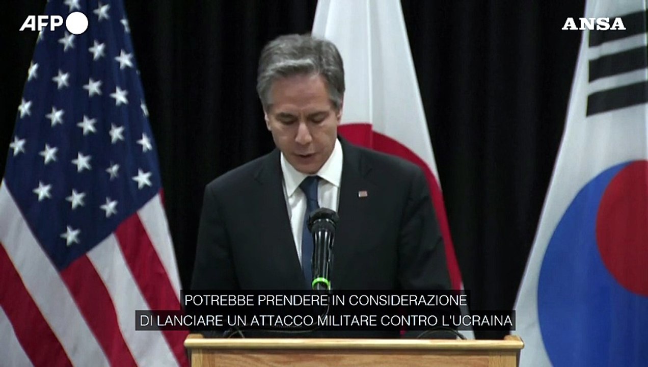 Blinken: "Se la Russia invade l'Ucraina, nostra risposta rapida e severa"