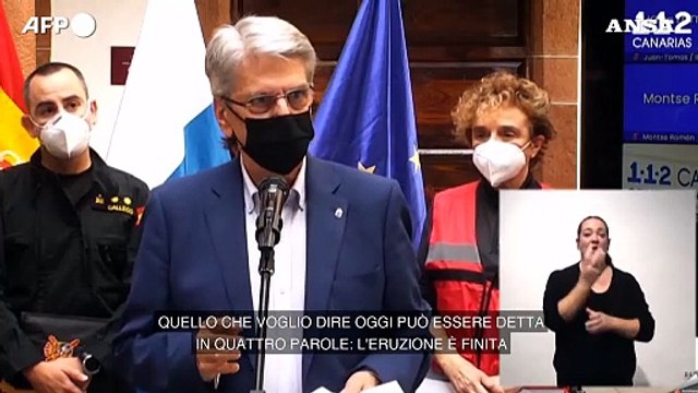 Canarie, conclusa l'eruzione Cumbre Vieja sull'isola di La Palma