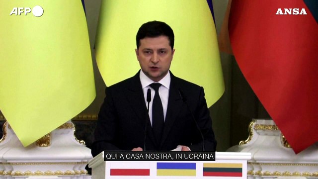 Ucraina, Zelensky: Il futuro della sicurezza europea si sta decidendo qui