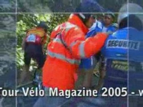 Sécurité mise pour l'Etape du Tour 2005 Vélo Magazine