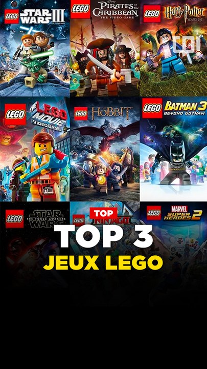 Mon TOP 3 des JEUX LEGO !