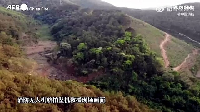 Cina, caduto aereo con 132 persone a bordo: il luogo dello schianto