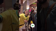 Jogadores da Seleção Brasileira deixam hotel rumo à sede da CBF #shorts