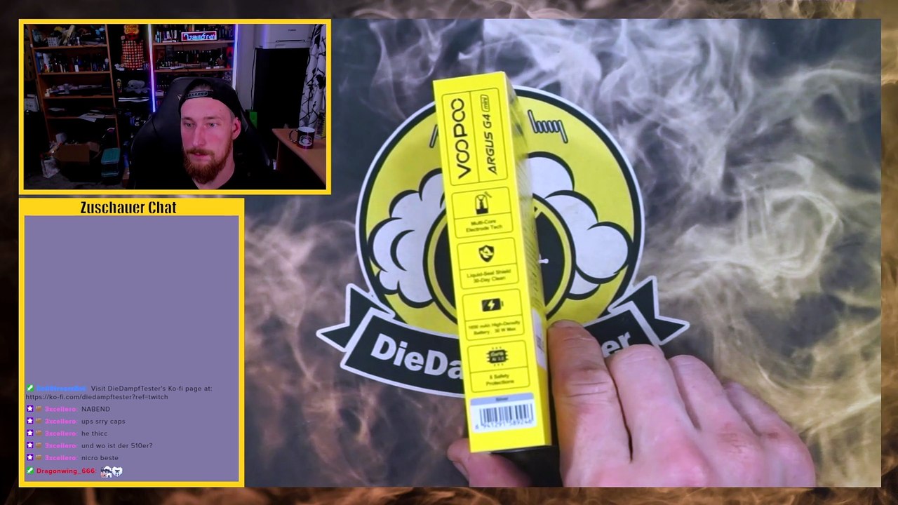 Voopoo Argus G4 Mini Podsystem Review und Test mit Multi Ohm und Dual Mesh Coil