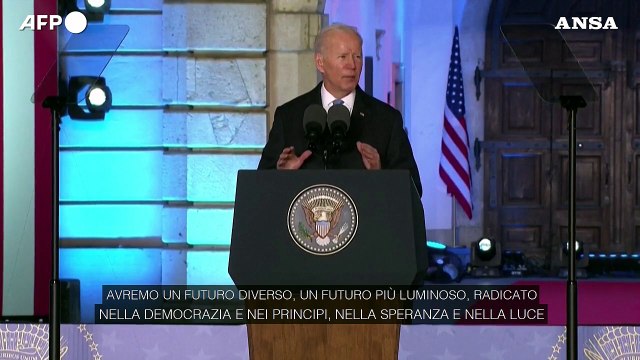 Ucraina, Biden a Varsavia: Putin non puo' rimanere al potere