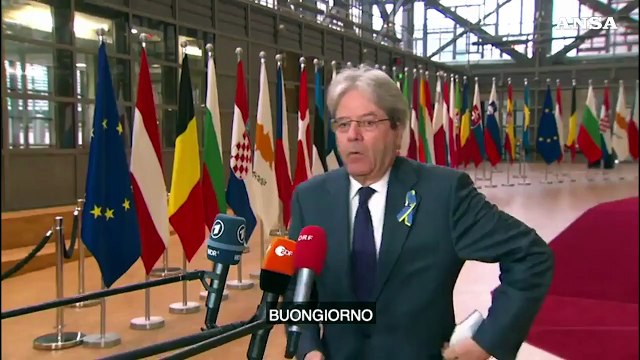 Ucraina, Gentiloni: Le sanzioni non bastano, daremo ancora armi