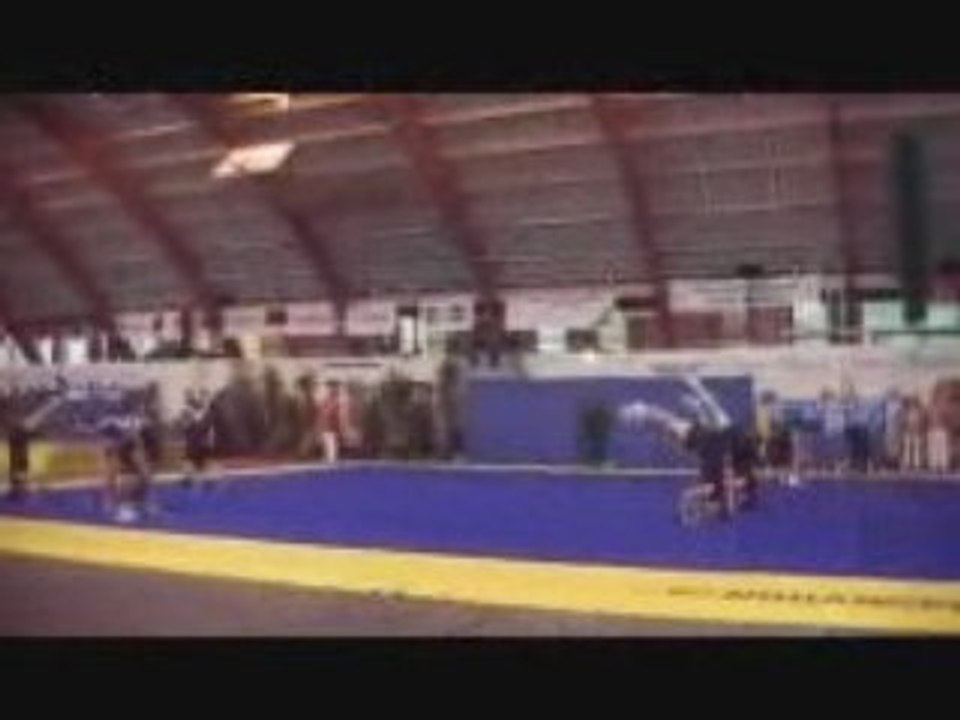 Montage championnats de France TeamGym Poitiers 2008