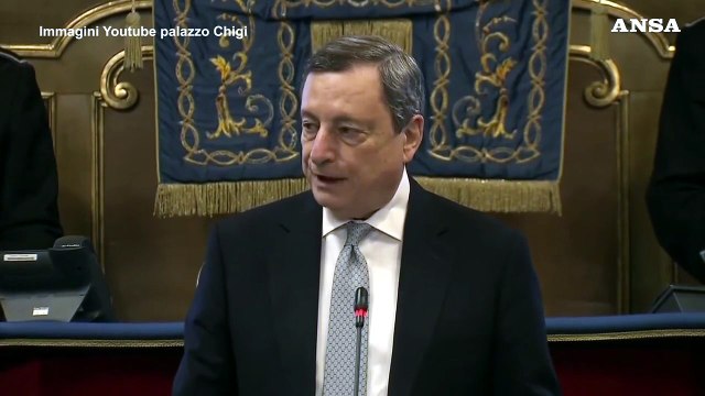 Ucraina, Draghi: In linea con l'Ue sulle nuove sanzioni alla Russia