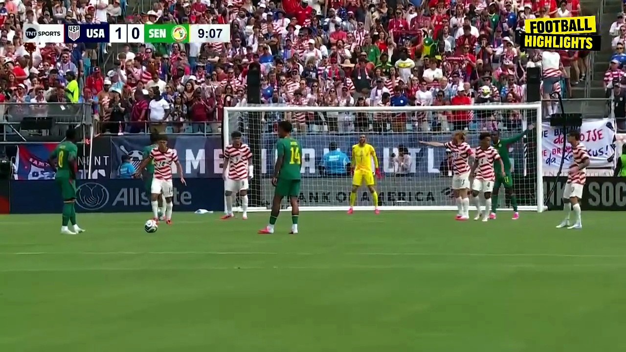 USA vs Senegal Highlights USMNT 3-2 Senegal international friendly 2026 World Cup