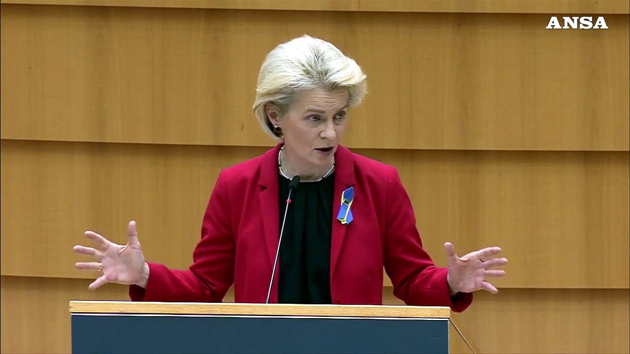 Ucraina, von der Leyen: "Putin lasci andare le navi col grano ferme nel Mar Nero"