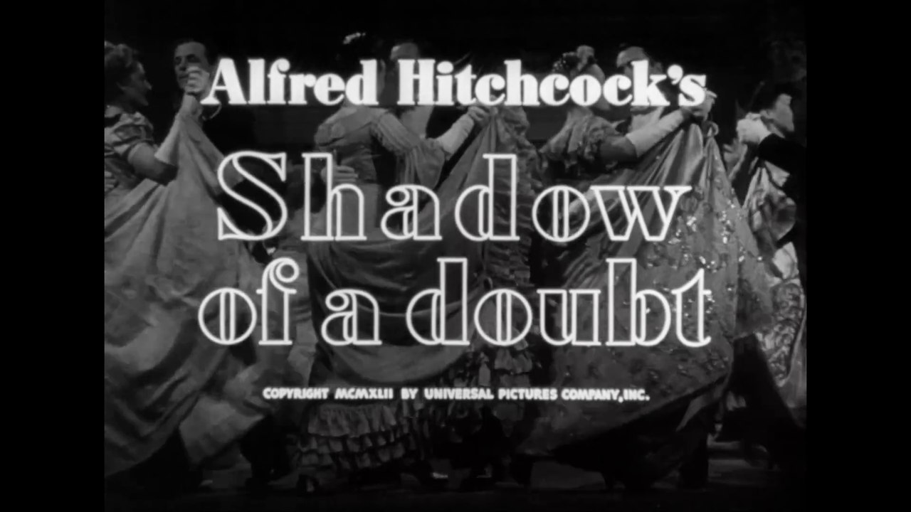 La sombra de una duda 1943 - HD 1080 - Español Completa - Dir: Alfred Hitchcock