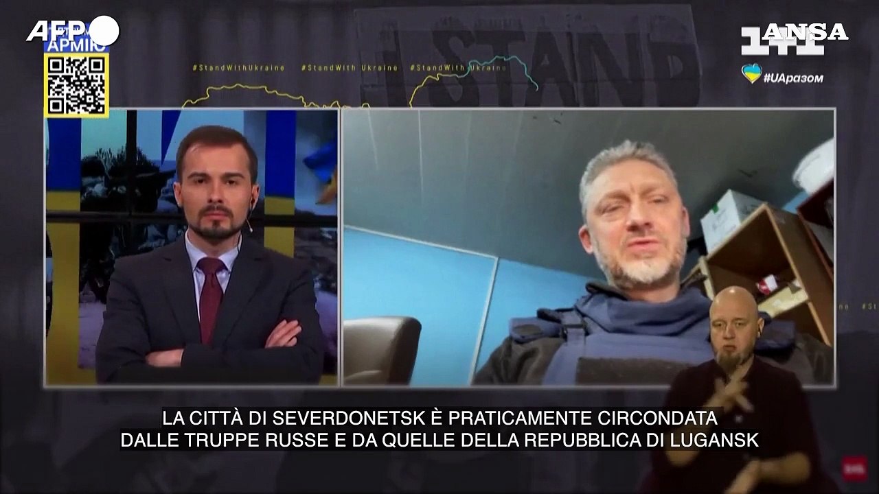 Ucraina, il sindaco di Severodonetsk: "Siamo circondati dai russi"