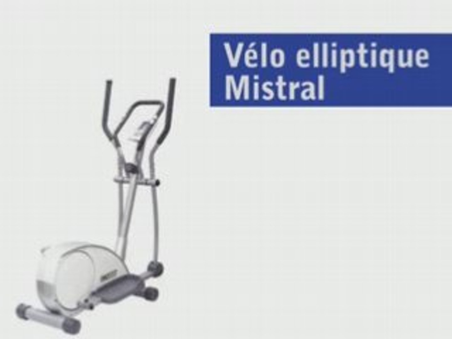 Care Vélo Mistral - Elliptique chez NMmedical - Vidéo Dailymotion