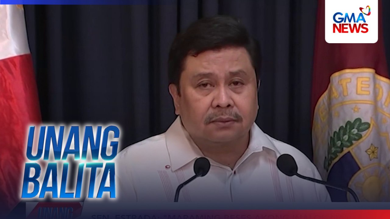 Sen. Jinggoy Estrada, nakakulong na sa New Quezon City Jail matapos ipaaresto para sa kasong plunder | Unang Balita