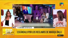 Marixa Balli perdió la paciencia por las versiones de una interna en Cortá por Lozano: "Tengo la co... al plato"