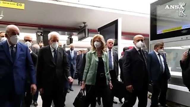 Mattarella a Napoli con presidente Algeria Tebboune