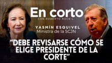 “Debe revisarse cómo se elige presidente de la Corte”_  ministra Yasmín Esquivel