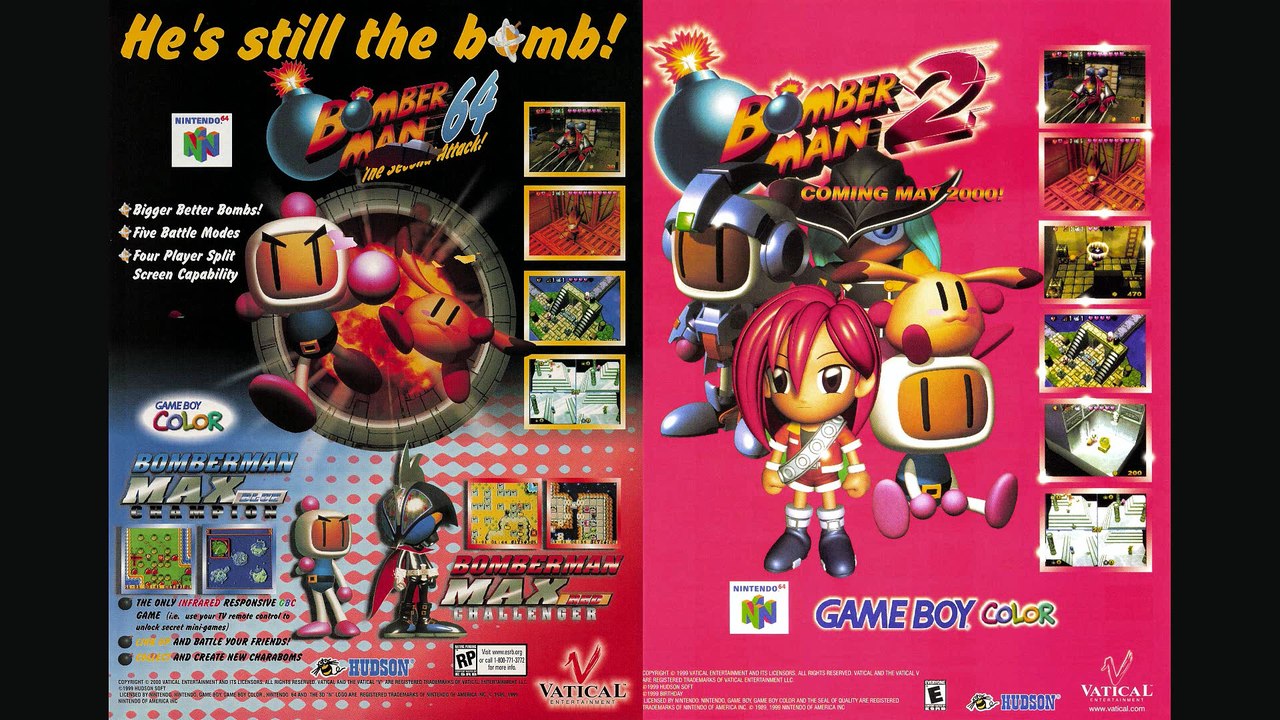 Bomberman 64: The 2nd Attack (Nintendo 64) Original Soundtrack - World 4: Starlight Casino Game Planet