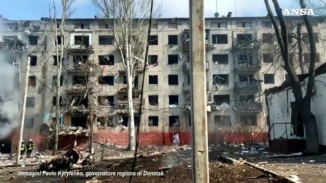 Ucraina, bombardamenti russi a Kramatorsk: due morti e sei feriti