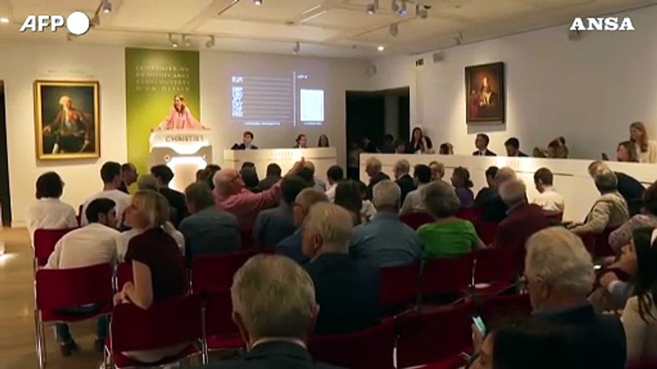 Asta record a Parigi, 23 milioni di euro per un disegno di Michelangelo