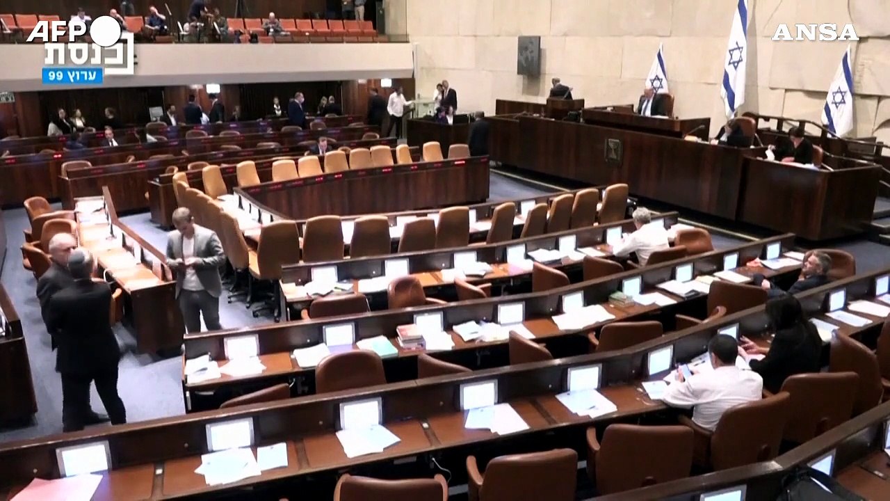 Crisi politica in Israele, il primo novembre si torna alle urne
