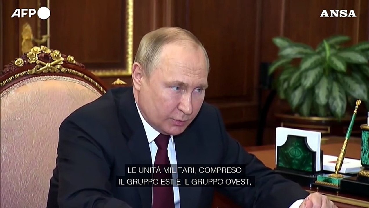Ucraina, Putin: "Avanti con l'offensiva dopo la conquista di Lugansk"