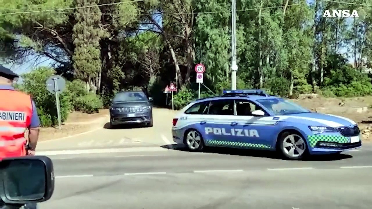 Mattarella arrivato ad Alghero per le vacanze