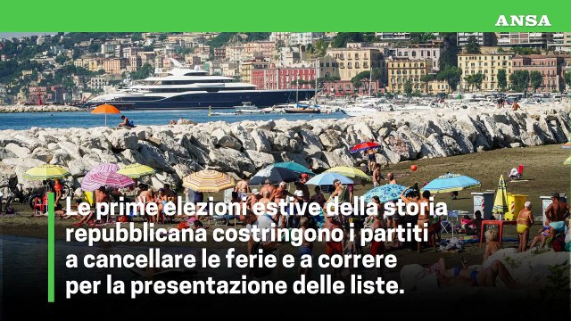 La politica non va in vacanza: scadenze anche a Ferragosto