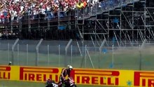 Absolute cinematic  Men in Black Aprila 1_2 podium and VR46 Academy yellow  MugelloGP 2026