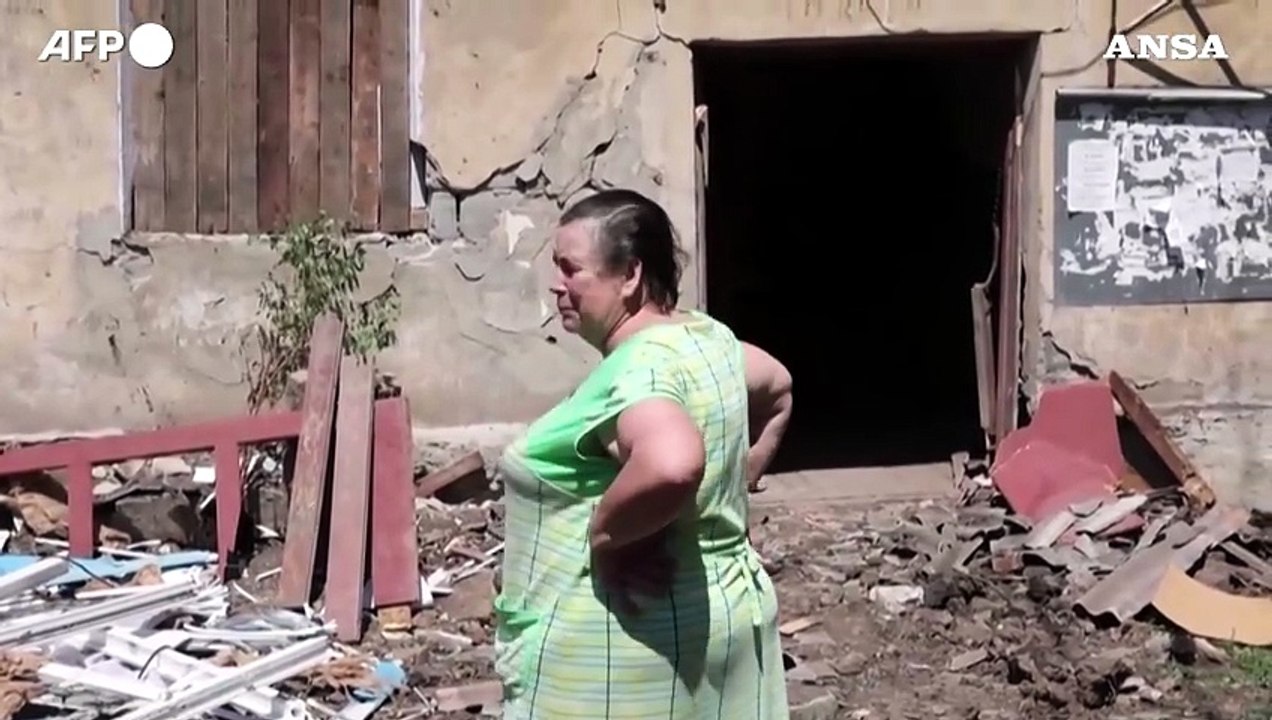 Ucraina, bombardamento russo su Toretsk