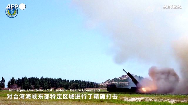 Taiwan, esercitazioni militari cinesi: lanciati missili balistici
