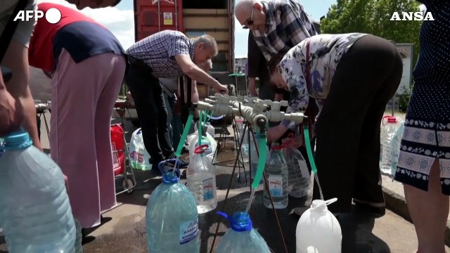 Ucraina, la carenza d'acqua mette a dura prova la citta' di Mykolaiv