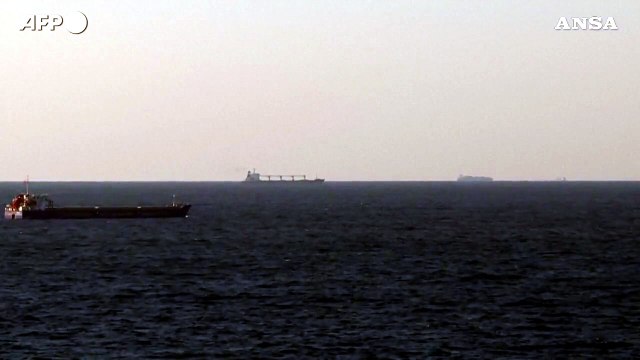 La prima nave ucraina con carico di grano raggiunge la costa turca