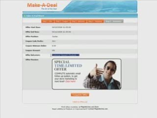 osCommerce Make-A-Deal Module