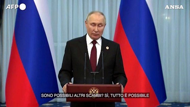 Putin: Un nuovo scambio di prigionieri con gli Usa e' possibile