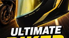 HAX Obsidian Full Face Motorcycle Helmet | Dual Visor DOT Approved Helmet