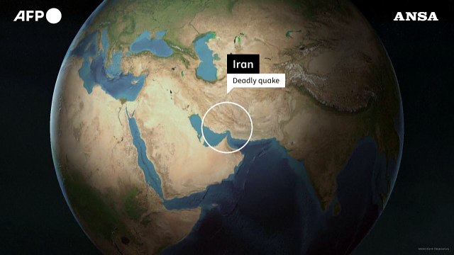 Iran, forte terremoto nel sud, almeno 5 morti