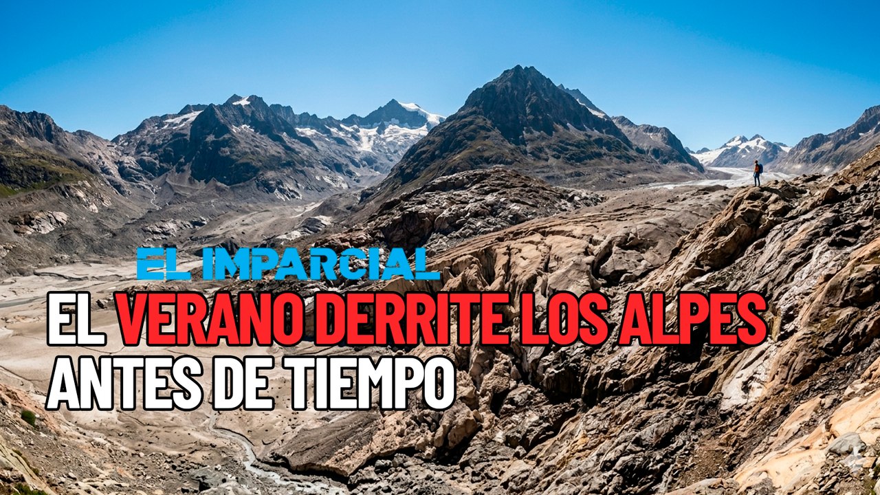 Alerta en Europa por deshielo anticipado en los Alpes