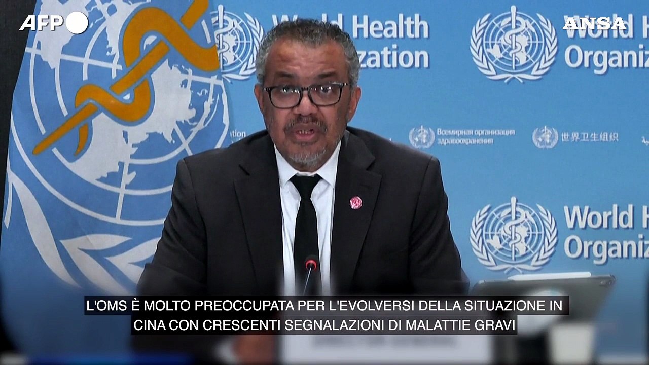 Covid, Oms "molto preoccupata" per la situazione in Cina