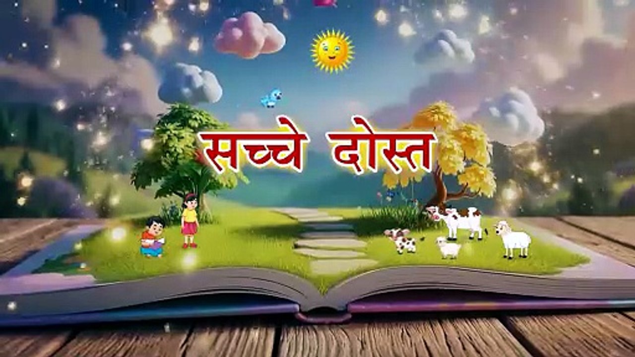 सच्चे दोस्त | Animated Hindi Story for Class 3 | VOLT आनंदी