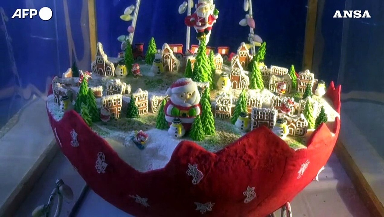 India, cake show a Bangalore: tra le torte della mostra anche Messi e la Coppa del Mondo