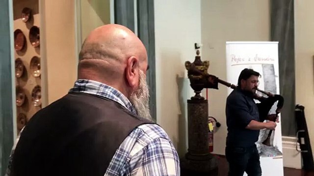 Dal vino alla tavola con la cornamusa di Olaf Berserker: Durer e la Magnani Rocca, arte e magie musicali che incantano - Video