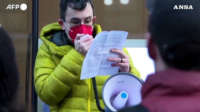 New York, lavoratori di Google protestano contro i licenziamenti