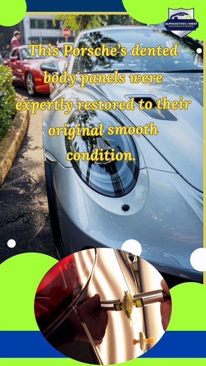 Satisfying Porsche Dent Removal Transformation